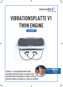 Mode d’emploi Skandika SF-2110 Twin Engine Plateforme vibrante