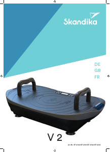 Handleiding Skandika SF-2740 V2 Trilplaat