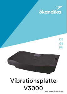 Mode d’emploi Skandika SF-2422 V3000 Plateforme vibrante
