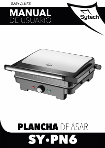 Manual de uso Sytech SY-PN12 Grill de contacto