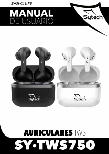 Manual de uso Sytech SY-TWS750B Auriculares