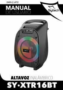 Manual de uso Sytech SY-XTR16BT Altavoz