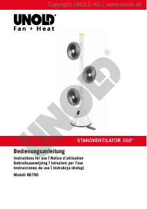 Handleiding Unold 86790 Ventilator