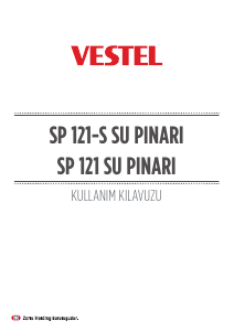 Kullanım kılavuzu Vestel SP 121-S SI Pinari Su sebili