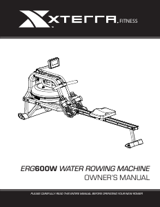 Handleiding XTERRA ERG600W Roeimachine