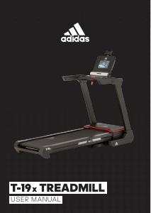 Handleiding Adidas T-19x Loopband