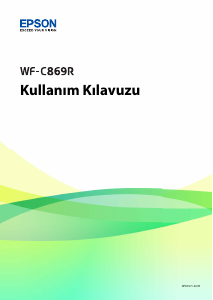 Kullanım kılavuzu Epson WorkForce Pro WF-C869R Çok işlevli yazıcı