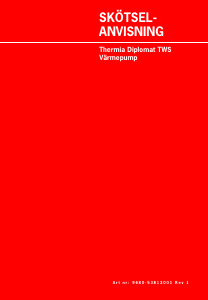 Bruksanvisning Thermia Diplomat TWS 10 Värmepump