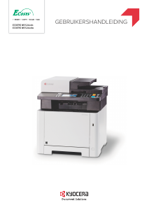 Handleiding Kyocera ECOSYS M5526cdw Multifunctional printer