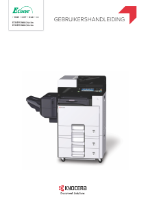 Handleiding Kyocera ECOSYS M8124cidn Multifunctional printer