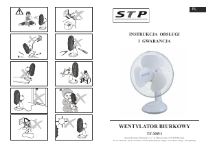 Használati útmutató STP TF-30W1 Ventilátor