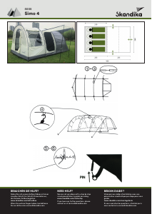 Manual Skandika Simo 4 Tent