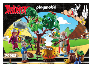 Használati útmutató Playmobil set 70933 Asterix Magicoturmix és a varázsital