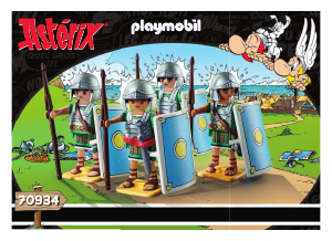 Mode d’emploi Playmobil set 70934 Asterix Les légionnaires romains