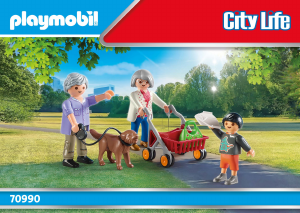 Εγχειρίδιο Playmobil set 70990 Modern House Παππούς και γιαγιά με εγγονάκι