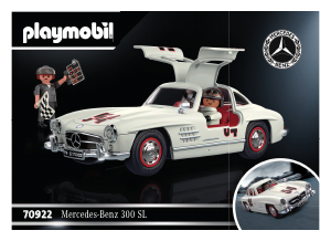 Manuál Playmobil set 70922 Promotional Mercedes-Benz 300 SL