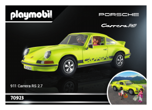 Handleiding Playmobil set 70923 Promotional Porsche 911 Carrera RS 2.7