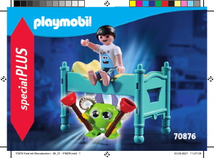 Mode d’emploi Playmobil set 70876 Special Enfant avec petit monstre