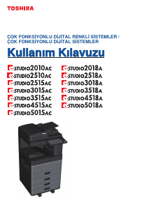 Kullanım kılavuzu Toshiba e-Studio 3018a Çok işlevli yazıcı