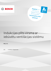 Rokasgrāmata Bosch PVQ820F25E Plīts virsma