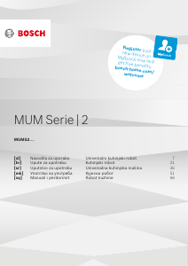 Прирачник Bosch MUMS2VM00 Кујнски миксер со сад
