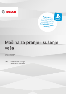 Priručnik Bosch WNA144V0BY Perilica – sušilica