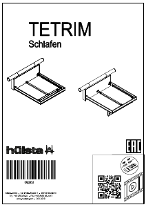 Instrukcja Hülsta TETRIM Rama łóżka
