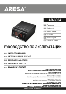 Manual Aresa AR-3904 Radio cu ceas