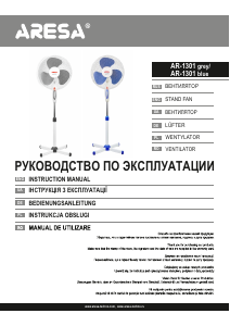 Instrukcja Aresa AR-1301 Wentylator