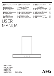 Manual AEG DBE5970M Hotă