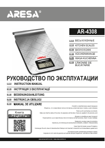 Manual Aresa AR-4308 Kitchen Scale