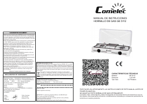 Handleiding Comelec GC5112 Kookplaat