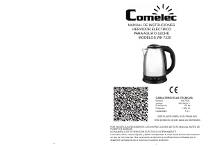 Manual Comelec WK7320 Kettle