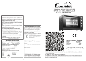 Handleiding Comelec HO3806CL Oven