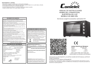 Handleiding Comelec HO4803CRL Oven