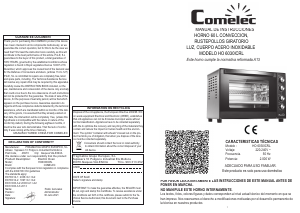 Manual Comelec HO6030ICRL Oven