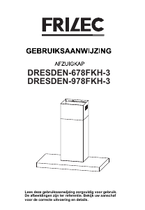 Handleiding Frilec DRESDEN978FKH-3 Afzuigkap
