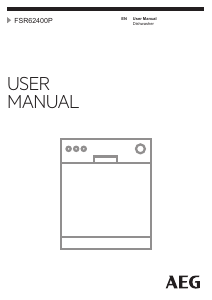 Manual AEG FSR62400P Dishwasher