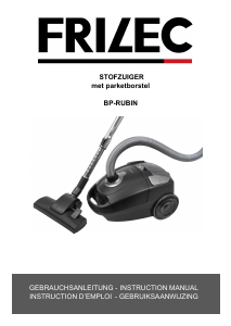 Manual Frilec BP-RUBIN Vacuum Cleaner