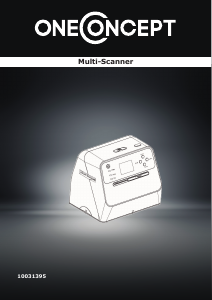 Bedienungsanleitung OneConcept 10031395 Filmscanner