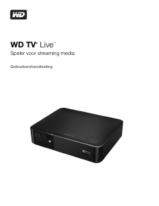 Bedienungsanleitung Western Digital TV Live Mediaplayer