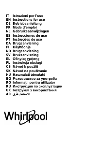 Instrukcja Whirlpool WHCN 94 F LM X/1 Okap kuchenny