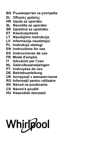 Manual Whirlpool WHVP 65F LM K Exaustor
