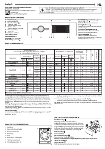 Handleiding Whirlpool FFB 9458 WV BE Wasmachine