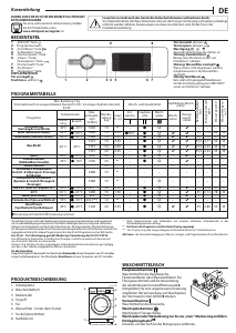 Bedienungsanleitung Whirlpool FFBBE 7458 BSEV F Waschmaschine