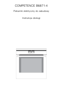 Instrukcja AEG B6871-4-M Piekarnik