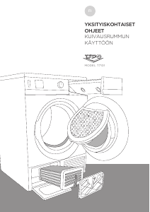 Käyttöohje UPO T7101 Kuivausrumpu