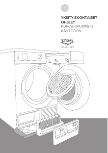 Käyttöohje UPO T81112HP Kuivausrumpu
