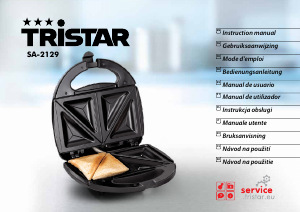 Mode d’emploi Tristar SA-2129 Grill