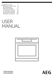 Manuál AEG BPK546360M Trouba